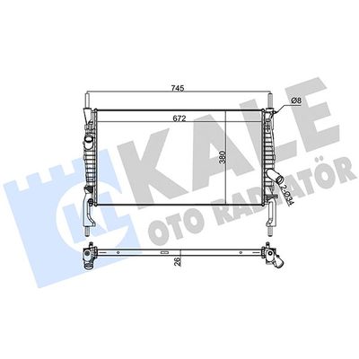 Su Radyatörü  KALE 232200