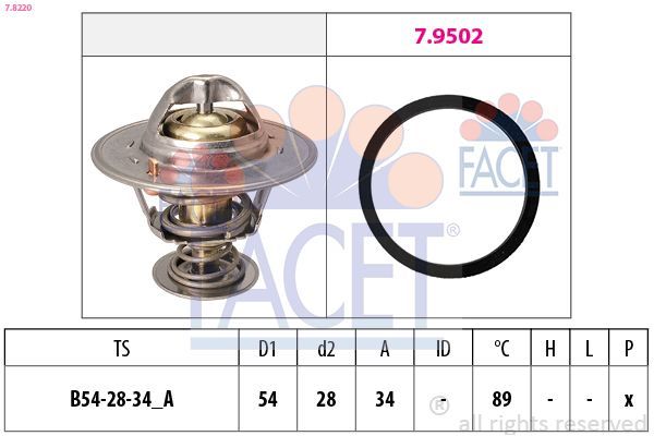 Termostat  Saab 9-5 4 Kapı (2001->)  MAGNETI MARELLI 359001202050