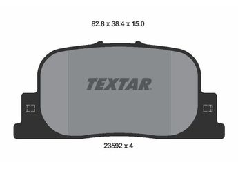 Fren Disk Balata Arka TEXTAR 2359201  446647010 1037509400 1061001404 106100140459 SB35002 446632030 0446632030 446632040 0446632040 0446647010