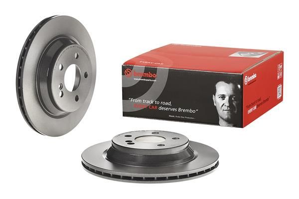 Fren Disk Ayna Arka Sağ ve Sol Mercedes SL Roadster (BM 230)(08.2001->)  BREMBO 09.C941.11