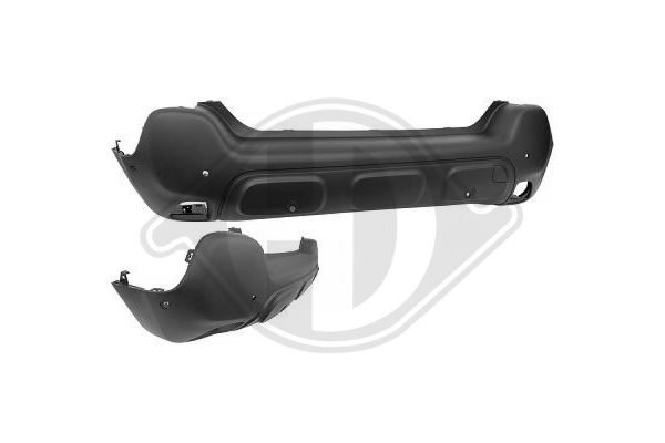 Tampon Arka Citroen C3 Aircross (08.2017->)  PSA ORJINAL 1632479680