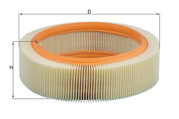 Hava Filtresi  Mercedes G -Serisi Station (BM 463)(01.1990->)  MAHLE LX 276