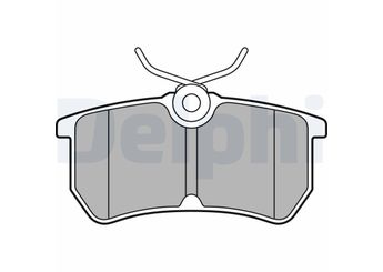 Fren Disk Balata Arka DELPHI LP2480  1780884 1802317 1810990 C1BC2M008AC 5382847 C1BC2M007AA C1BC2M008AA C1BC2M008AB