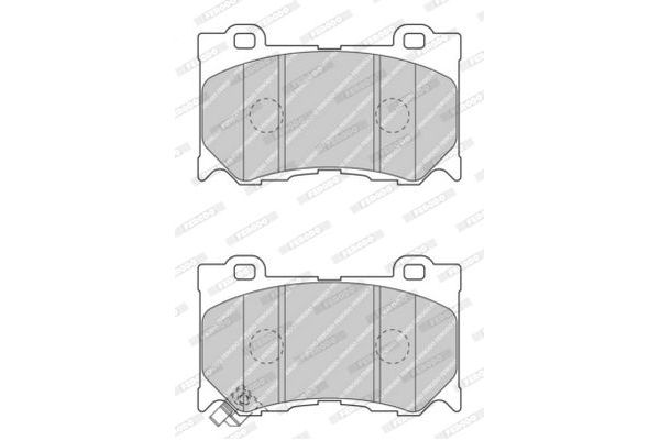 Fren Disk Balata Ön Infiniti QX70 (10.2013->)  FERODO FDB4284