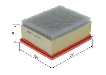 Hava Filtresi  BOSCH F 026 400 010  1444H3 1444 H3 1444J4 1444 J4 1444QE 1444 QE 1444QF 1444 QF 1444QG 1444 QG 1444R1 1444 R1 1444R3 1444 R3 1444TF 1444 TF 1444WK 1444 WK