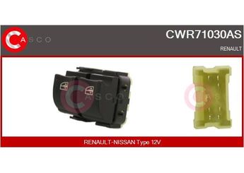 Cam Açma Düğmesi Ön Sağ ZEGEN ZSW1016A  254117873R 254118044R 809611667R 10023897