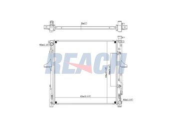 Su Radyatörü  RADISEN RR 67549  253102J200 253102J200 RR67549