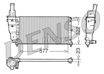Su Radyatörü  DENSO DRM09096  DRM09096 46465021 7774531