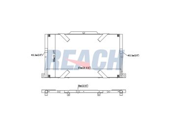 Klima Radyatörü  NRF 350489  JRB000051 LR025985 JRB000050 JRB101180