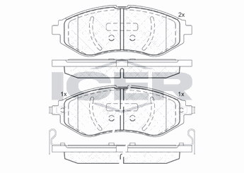 Fren Disk Balata Ön FTE 9001871  94566892