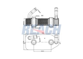 Motor Yağ Soğutucu  SWAPP 52137  96409061D 096409061D 96409061F 096409061F 96409061G 096409061G 96409061H 096409061H