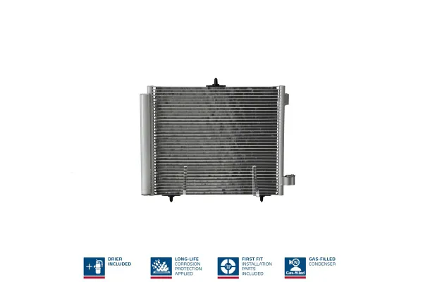 Klima Radyatörü  Opel Crossland X (2017->) / Crossland (2021->)  NISSENS 94595