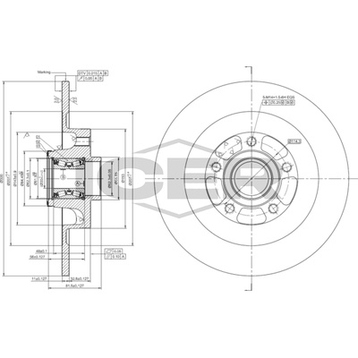 Fren Disk Ayna Arka Sağ ve Sol Renault Latitude (2010->)  RENAULT ORJINAL 8550509125