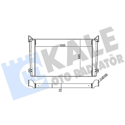 Turbo Radyatörü  KALE 236900