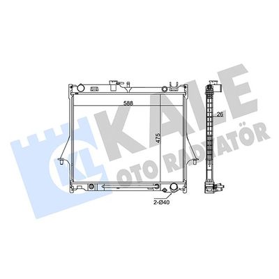Su Radyatörü  KALE 384300