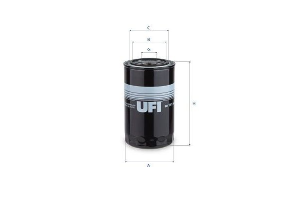 Yağ Filtresi  UFI 80.141.00