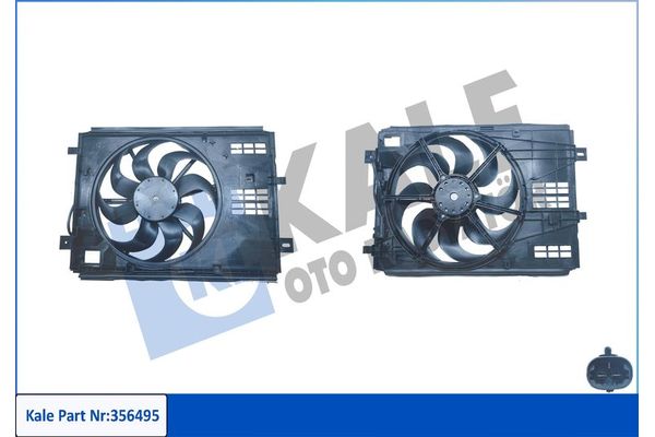 Radyatör Fan ve Motoru  Peugeot 408 (P6)(10.2022->)  SWAPP 86118