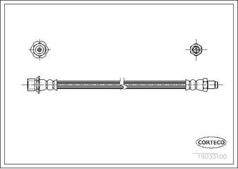 Fren Hortumu Arka Sol ASPART 3HOS1457  9094702B95 90947-02B95