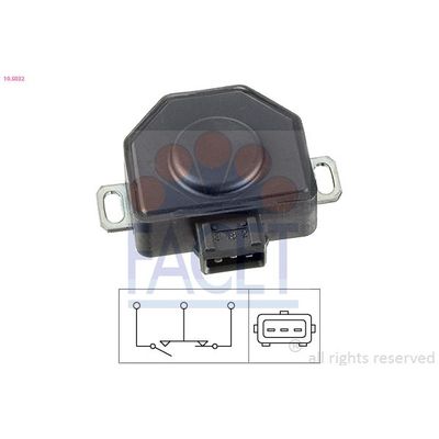 Gaz Kelebeği Sensörü  FACET 10.5032