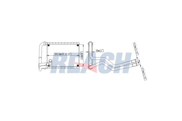 Kalorifer Radyatörü  MGA 81156