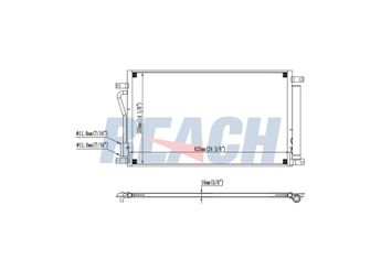Klima Radyatörü  OPEL ORJINAL 96992839  96992839 96472206