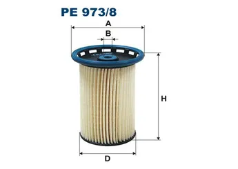 Yakıt Filtresi  FILTRON PE 973/8  7P6127177 95811013400 958.110.134.00 95811013410 958.110.134.10 7P6 127 177 7P6127177A 7P6 127 177 A