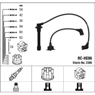 Buji Kablosu  NGK 3386