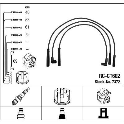Buji Kablosu  NGK 7372