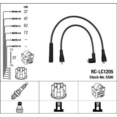 Buji Kablosu  NGK 5590