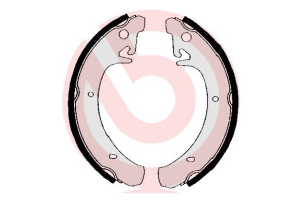 El Fren Balatası  Lada Kalina 2 Hatchback (2192)(2014->)  BREMBO S 41 503