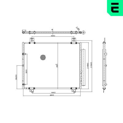 Klima Radyatörü  ERA 667342