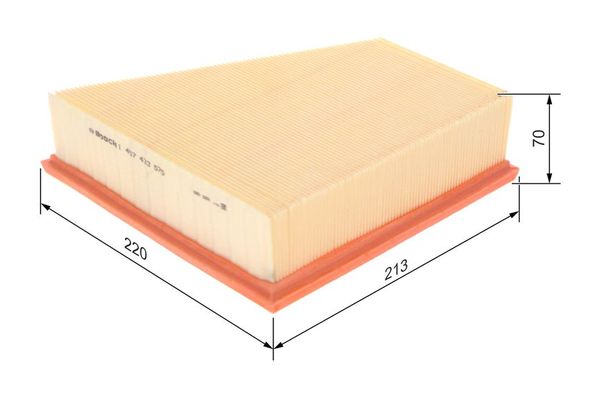 Hava Filtresi  Volkswagen Polo IV (9N1)(11.2001->2005)  BOSCH 1 457 433 575