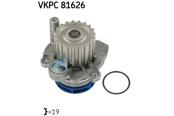 Devirdaim Su Pompası  Audi A3 Sportback (8PA)(09.2004->)  SKF VKPC 81626