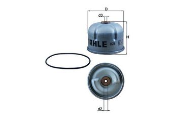 Yağ Filtresi  MAHLE OZ 6D  1372808 6C1Q6N602BA ERR6299