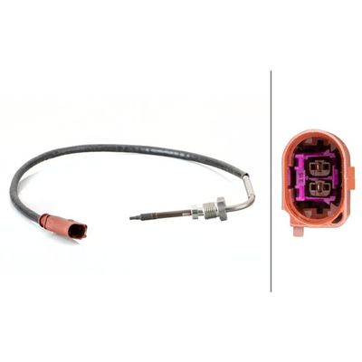 Egzoz Sıcaklık Sensörü  Skoda Fabia (5J2)(01.2007->)  HELLA 6PT 014 495-061