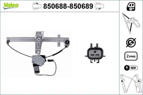 Cam Krikosu Ön Sol VALEO 850688