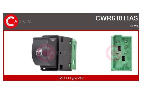 Cam Açma Düğmesi Ön Sağ DEGRA 504266993