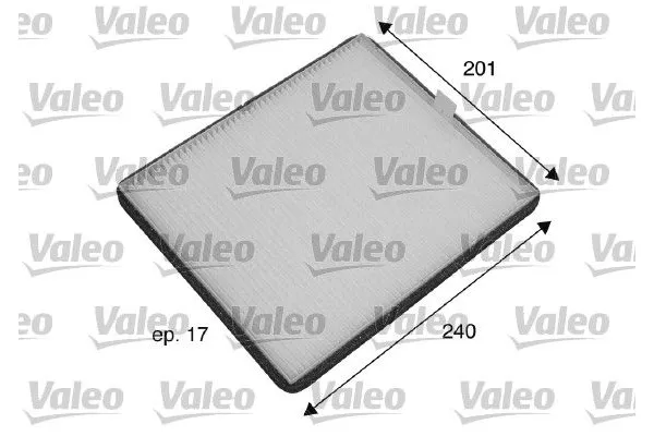 Polen Filtresi  Opel Agila (2000->2003)  VALEO 698773