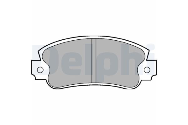 Fren Disk Balata Ön Seat Marbella (12.1986->)  DELPHI LP353