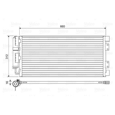 Klima Radyatörü  Land Rover Freelander 1 (LN)(11.2003->)  VALEO 817549