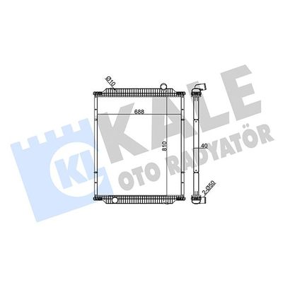 Su Radyatörü  KALE 349445