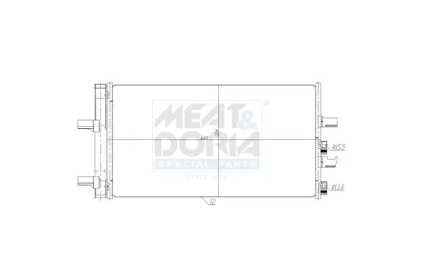 Klima Radyatörü  BMW 1 Serisi 5 Kapı (F40)(2019->)  MAHLE AC 894 000S