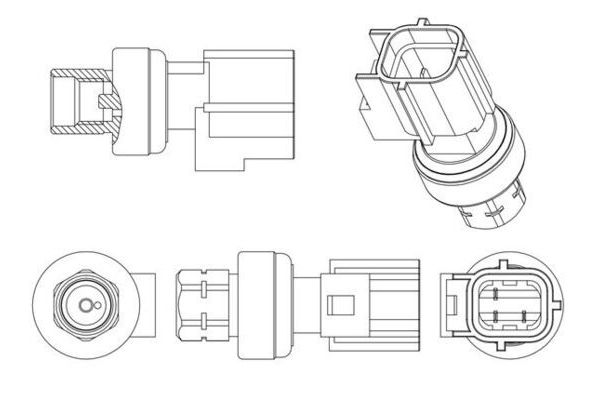 Klima Basınç Müşürü  MAHLE ASE 7 000P