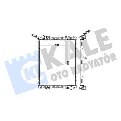 Su Radyatörü  KALE 349420