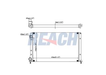 Su Radyatörü  MGA 80054  46749005 46803039 51779231