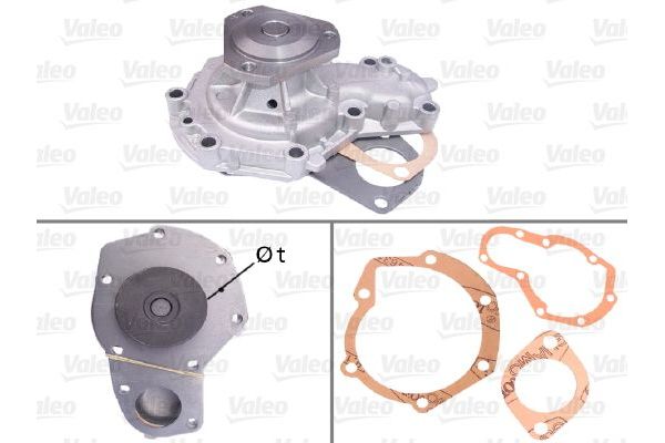 Devirdaim Su Pompası  Renault Safrane (B54)(10.1994->)  VALEO 506316