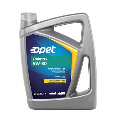Motor Yağı (3.2 LT) Fullmax Tf-Bd 5W30  OPET 5W30 3.2 LT TF-BD FLMX