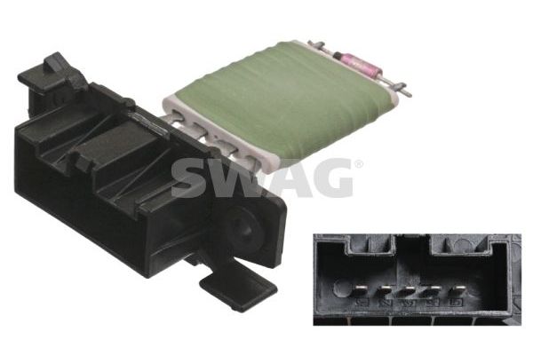 Kalorifer Rezistansı  SWAG 40 10 0043