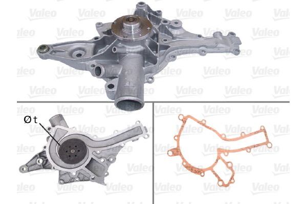 Devirdaim Su Pompası  Chrysler Crossfire (2003->)  VALEO 506832