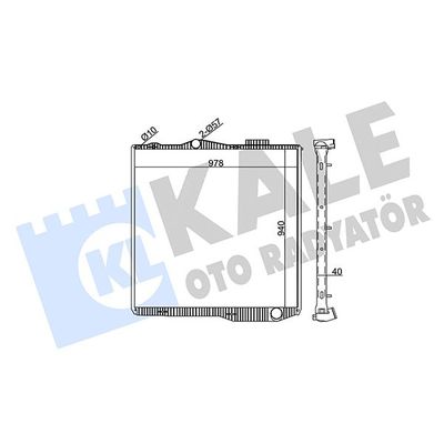 Su Radyatörü  KALE 349360
